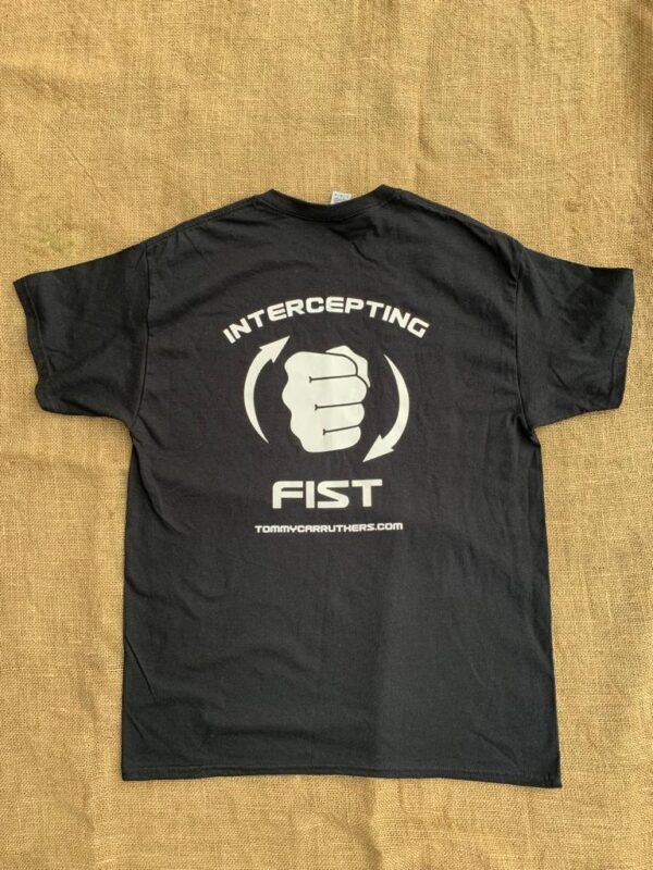 Intercepting Fist t-shirt back
